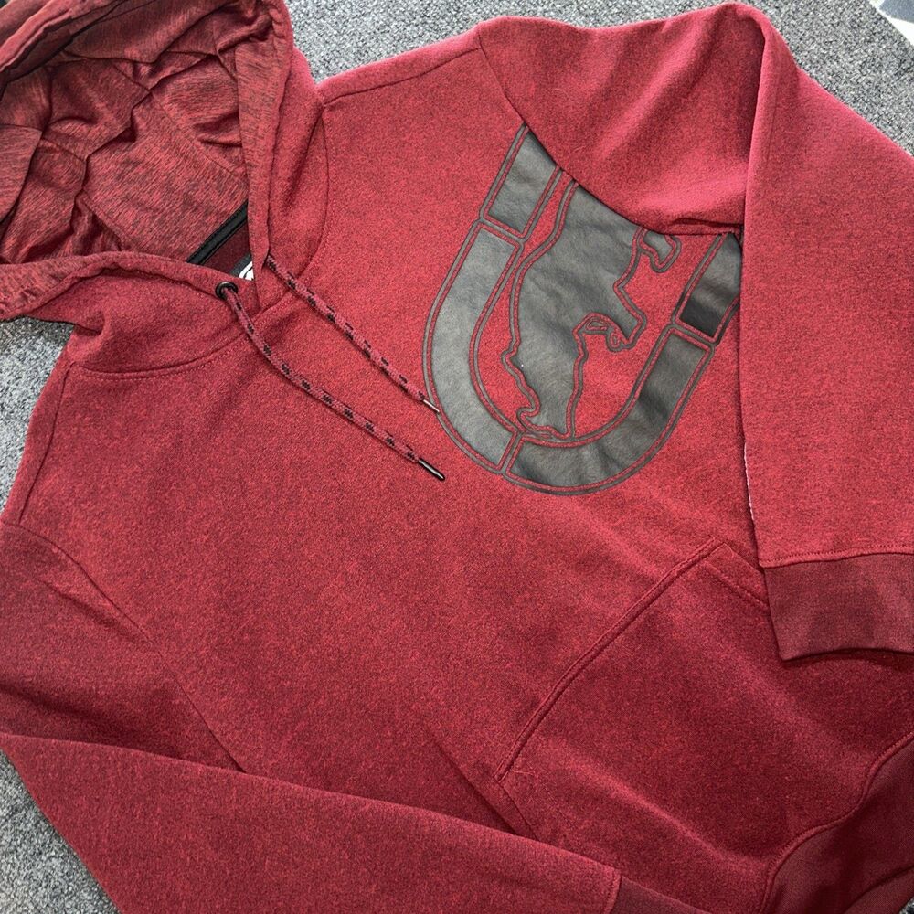 ECKO Unltd Large Hooded Full Zip Jacket S Small Red
